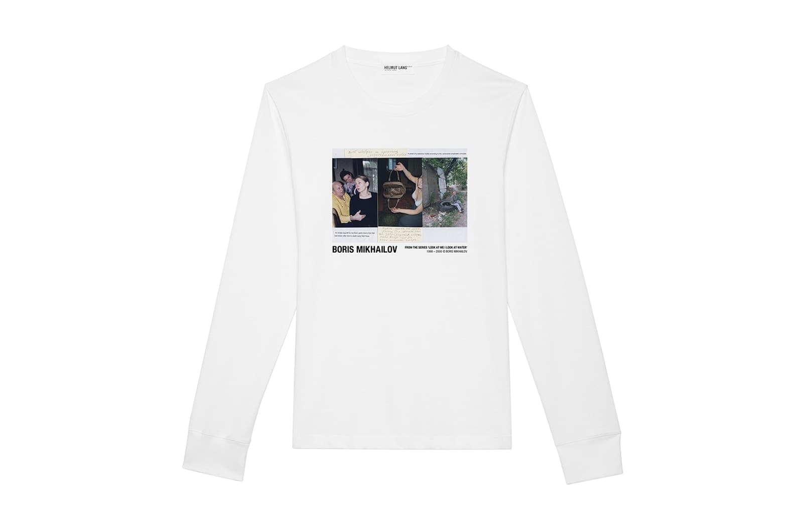 Boris Mikhailov x Helmut Lang: an exclusive series of t-shirts